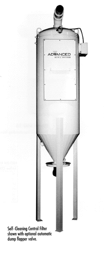 Self-Cleaning Central Filter