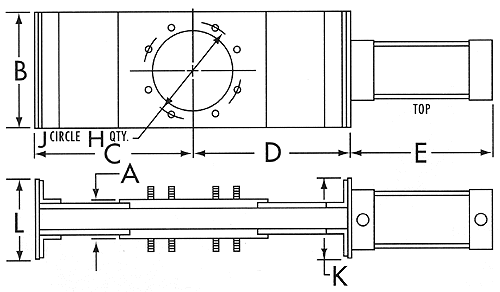 Knife Gate Diagram